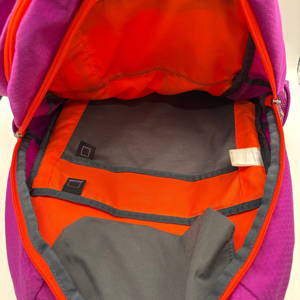 Adidas LoadSpring Backpack Pink Purple Orange 0127947 Honeycomb Ripstop Bag - Picture 8 of 15